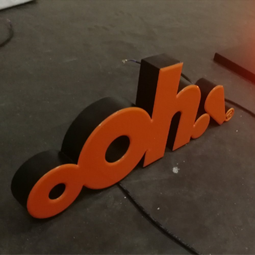 3D Shop Front Name Led Channel Letter Sign