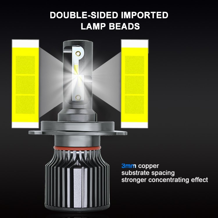 12V 6000K HB3 HB4 H11 Car Fog Lamp H1 H4 H7 H8 H9 Led Car Driving LED Headlight H11 LED Car Headlamp 50W IP67 Waterproof Rate -