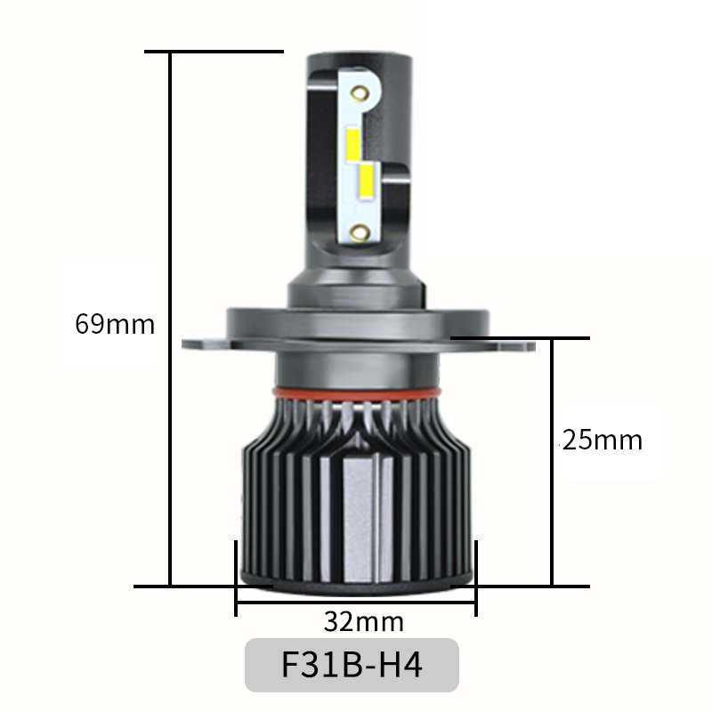 12V 6000K HB3 HB4 H11 Car Fog Lamp H1 H4 H7 H8 H9 Led Car Driving LED Headlight H11 LED Car Headlamp 50W IP67 Waterproof Rate -