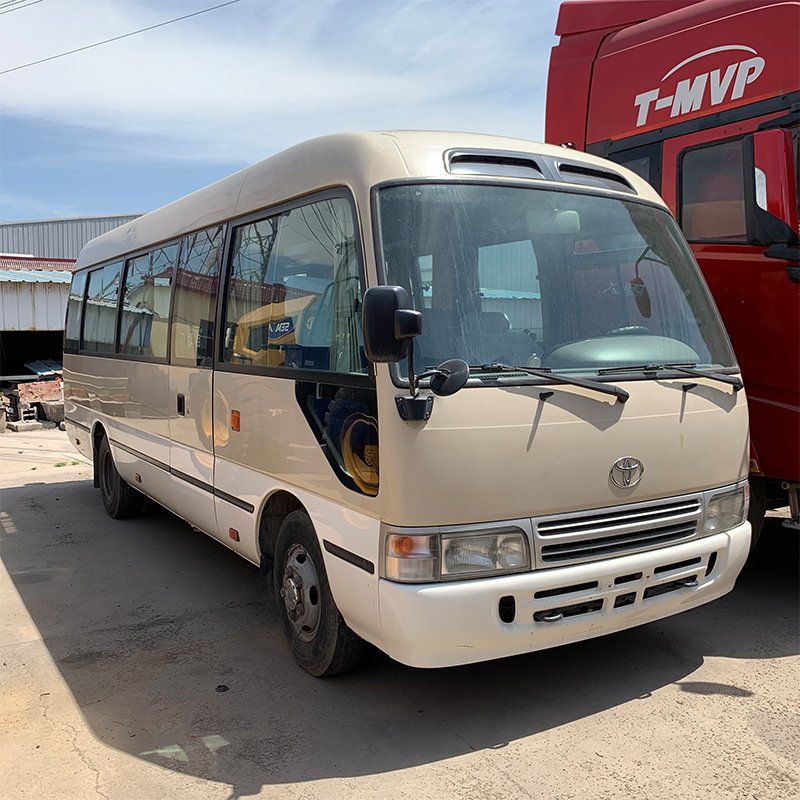 Best Prices toyota 300hp 20 Seats toyota coaster Bus for Sale