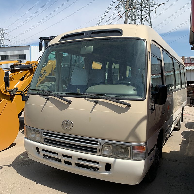 Best Prices toyota 300hp 20 Seats toyota coaster Bus for Sale