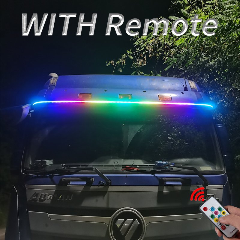 24V 5050SMD Truck LED Strip Light Daytime Running Lighting Headlight Tailgate Lamp DRL Auto Dynamic Streamer Styling Decorative