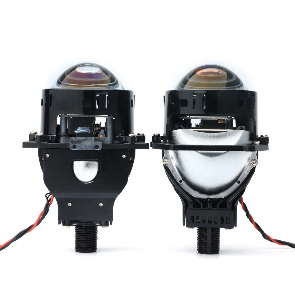 Auto Led Light Projector BiLed Car Headlight Projector 15000lm 3inch 65W 6000K Projector Lens Led Head Light for Cars