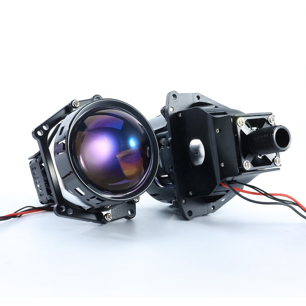 Auto Led Light Projector BiLed Car Headlight Projector 15000lm 3inch 65W 6000K Projector Lens Led Head Light for Cars