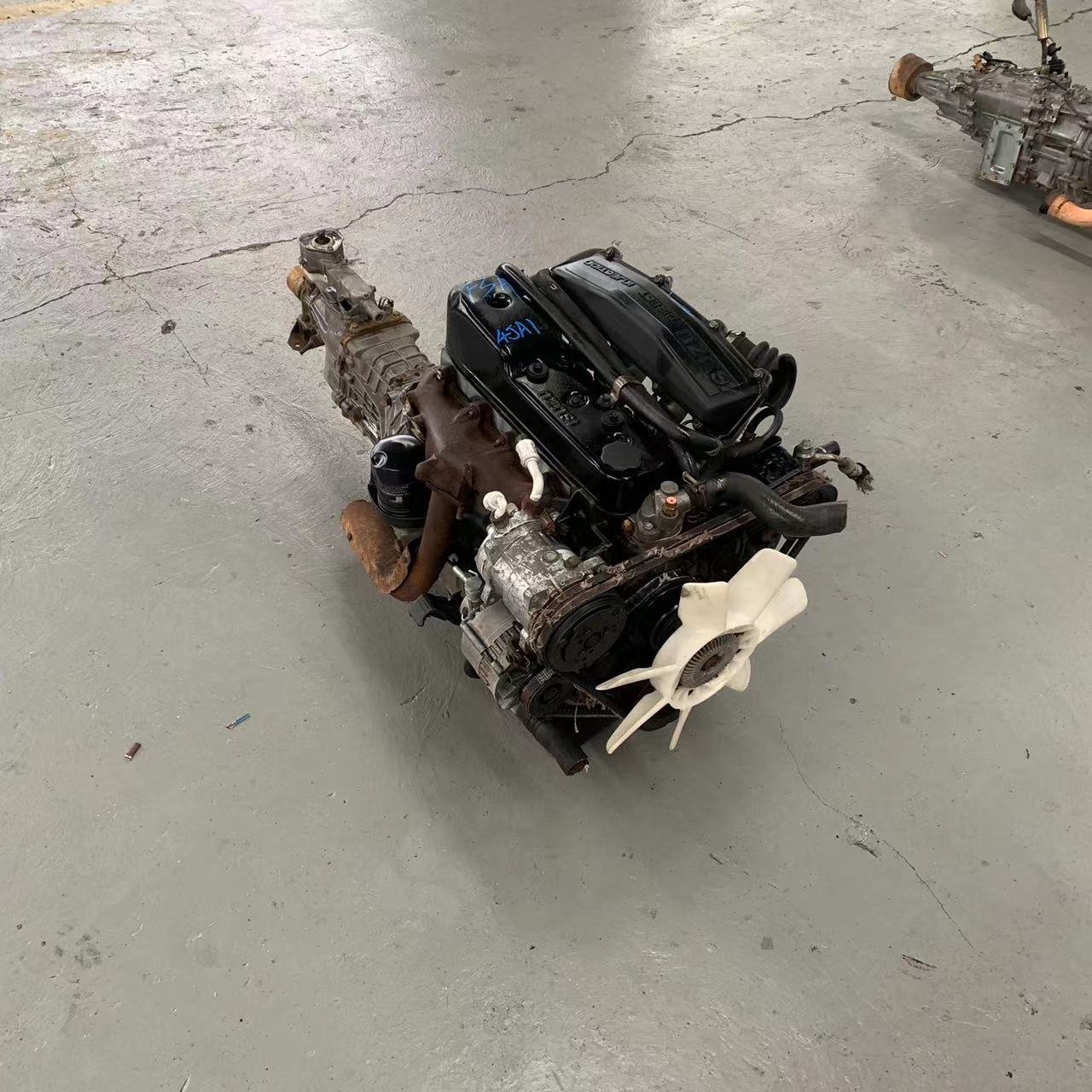 Japan Original Second-hand Complete Engine 4JA1 Used for Isuzu Pickup-truck