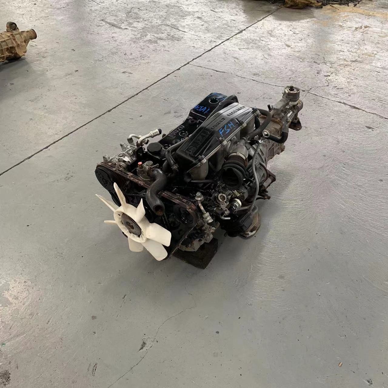Japan Original Second-hand Complete Engine 4JA1 Used for Isuzu Pickup-truck