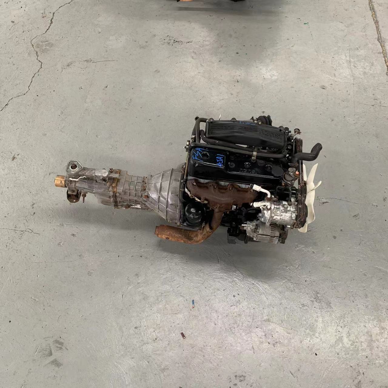 Japan Original Second-hand Complete Engine 4JA1 Used for Isuzu Pickup-truck