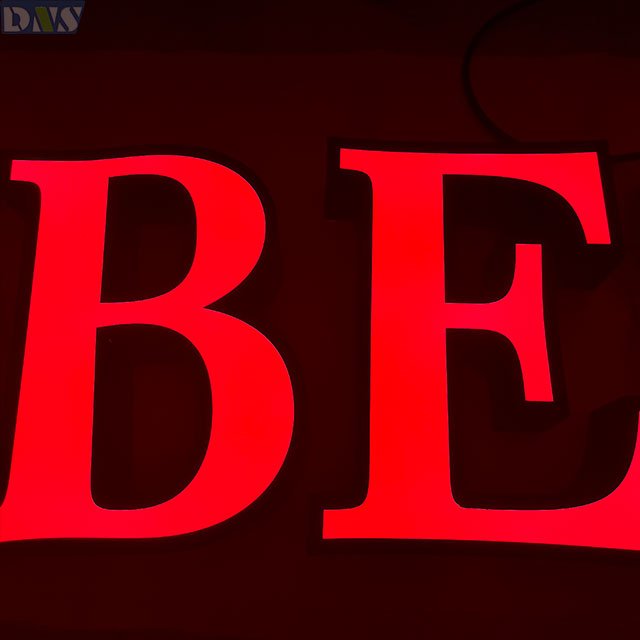 Customized logo Light Box 3d Shop Signs Luminous Channel Frontlit Led Letter Sign