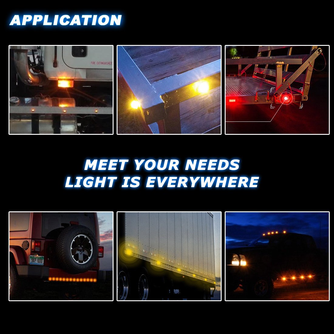 Eagle Eye Led Light , Led Side Maker Light for Truck