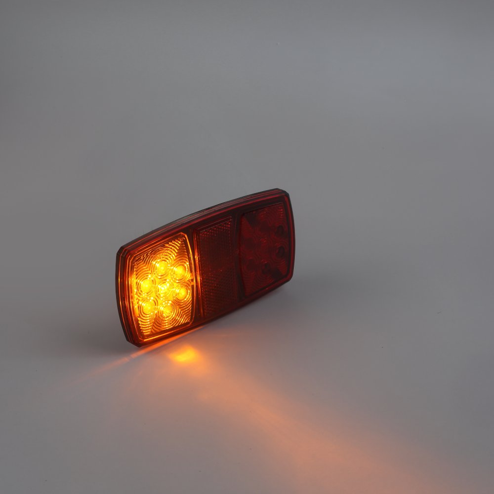 E-Mark 10-30V Submersible Boat Marine Turn Stop Light Truck Trailer Led Tail Light