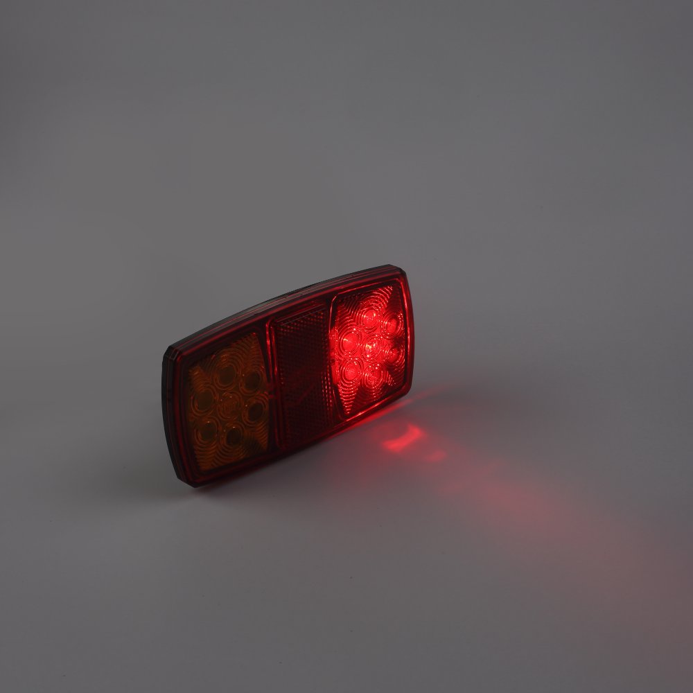 E-Mark 10-30V Submersible Boat Marine Turn Stop Light Truck Trailer Led Tail Light