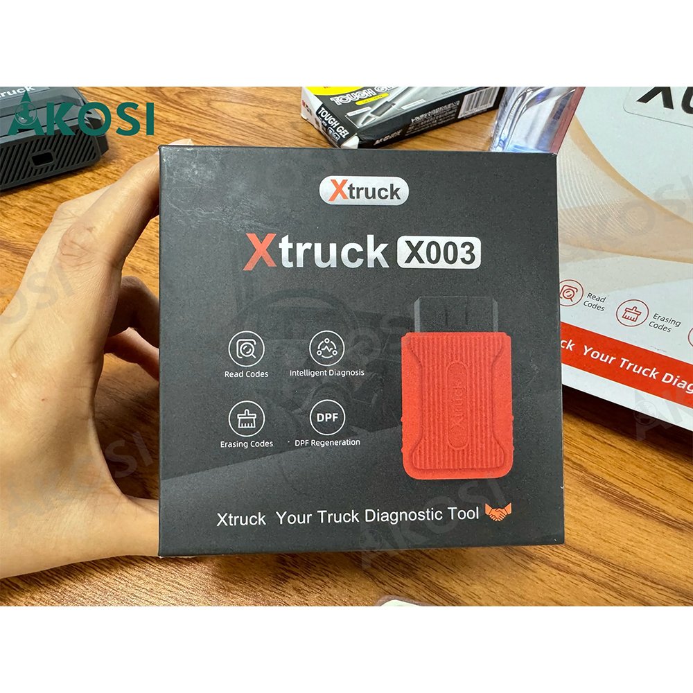 Truck Diagnostic Tool ABS Bleed X-truck X003 3 in 1 Diagnostic Scanner for Your Vehicles Supports for Volvo/Cum-mins/VCI 3