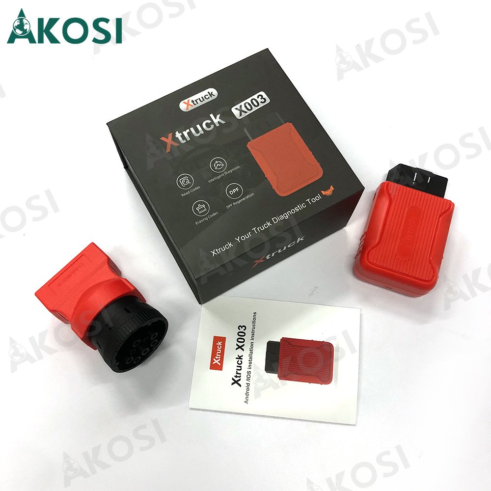 Truck Diagnostic Tool ABS Bleed X-truck X003 3 in 1 Diagnostic Scanner for Your Vehicles Supports for Volvo/Cum-mins/VCI 3