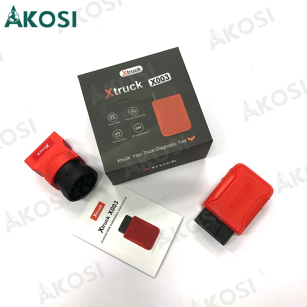 Truck Diagnostic Tool ABS Bleed X-truck X003 3 in 1 Diagnostic Scanner for Your Vehicles Supports for Volvo/Cum-mins/VCI 3