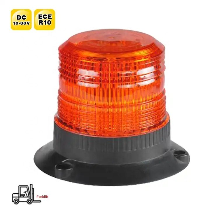 Amber Warning Flashing Beacon Lights for Truck Tractor Golf Carts UTV Car Bus Safety Magnetic Emergency Roof Strobe Light