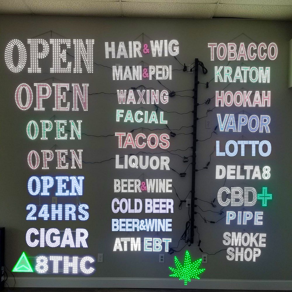 Neon Sign Acrylic Open Signage Name Board Designs Shop Signs 3d Letter Led Open Sign for Board Backlist Letter Boar
