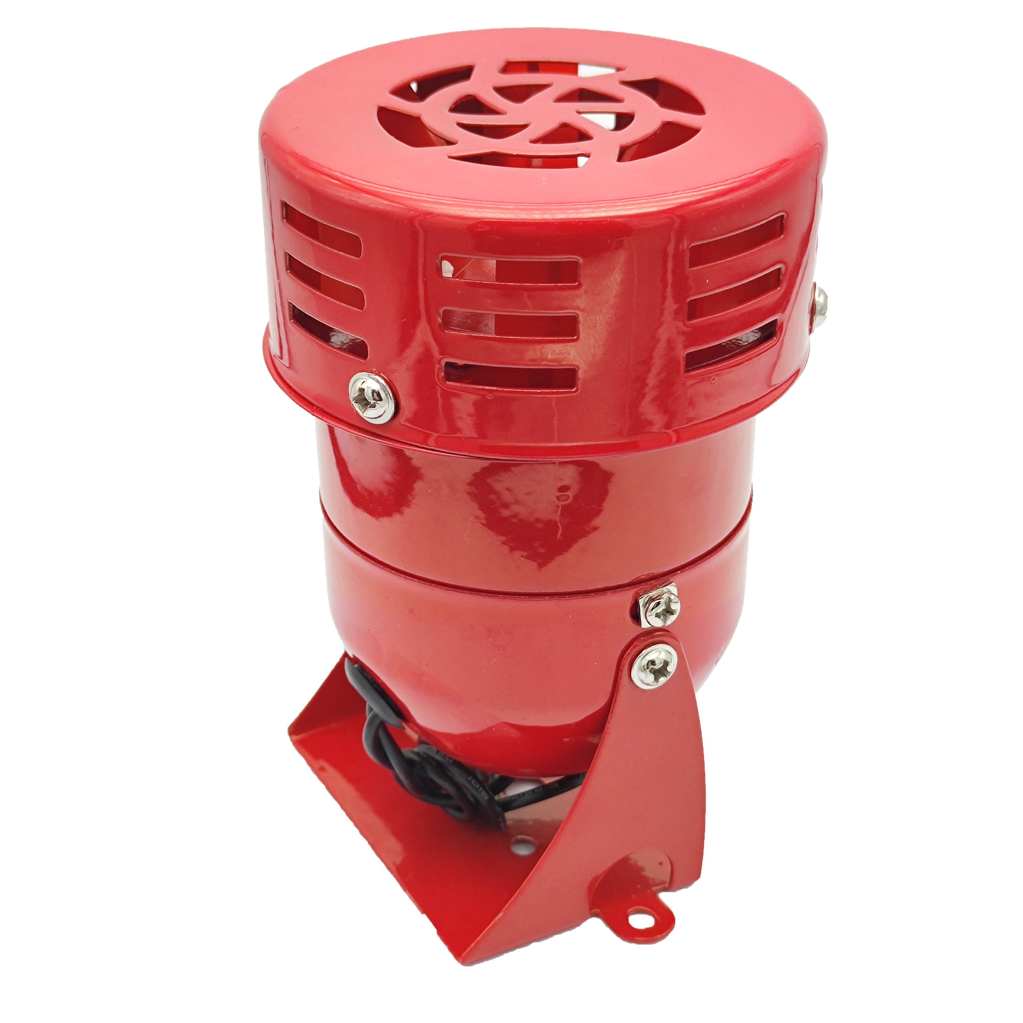 Led Warning Light MS-190 Red Iron Mini Buzzer Motor Alarm Siren