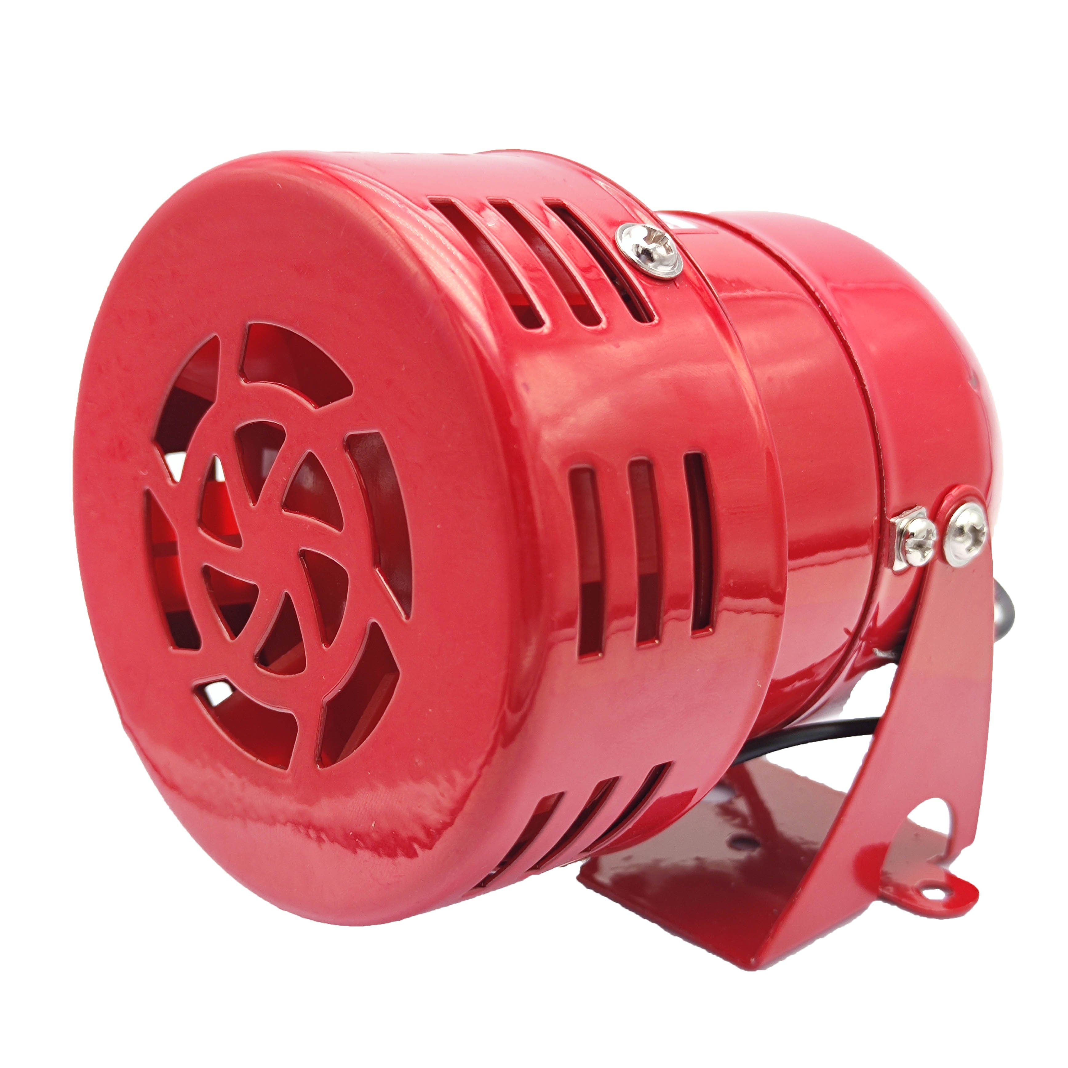 Led Warning Light MS-190 Red Iron Mini Buzzer Motor Alarm Siren