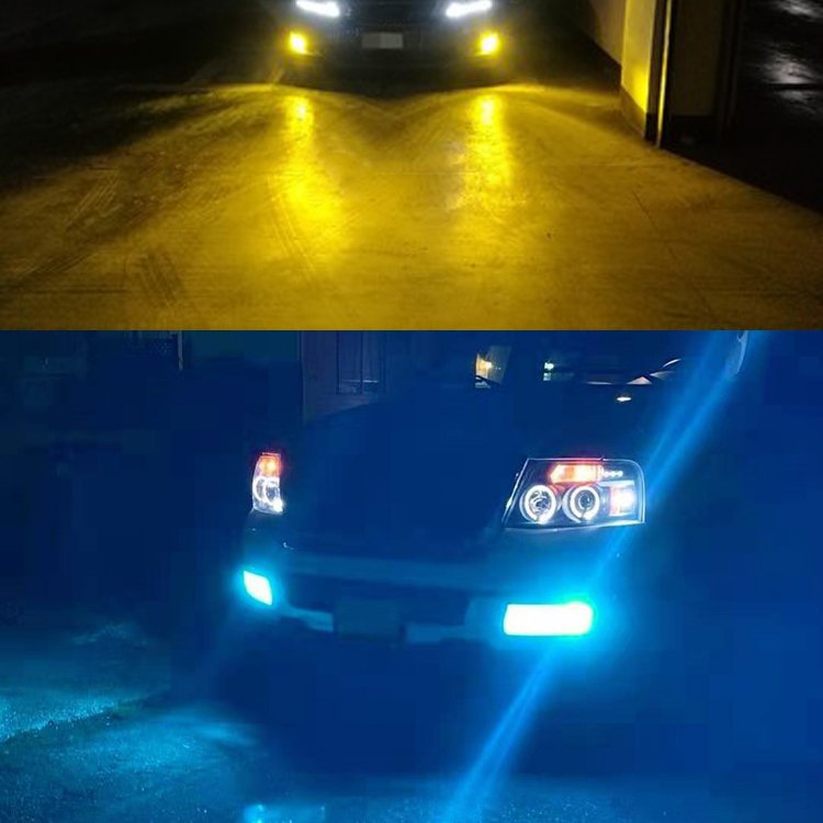Gview LED Lights to Drive in Fog H1 H3 PW24W PSX26W P13W LED Fog Lamp Mist Light Bulb Drl LED Bulbs for Cars