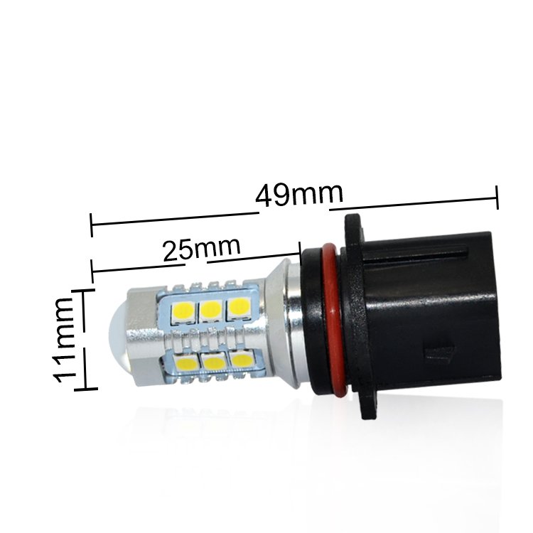 Gview LED Lights to Drive in Fog H1 H3 PW24W PSX26W P13W LED Fog Lamp Mist Light Bulb Drl LED Bulbs for Cars