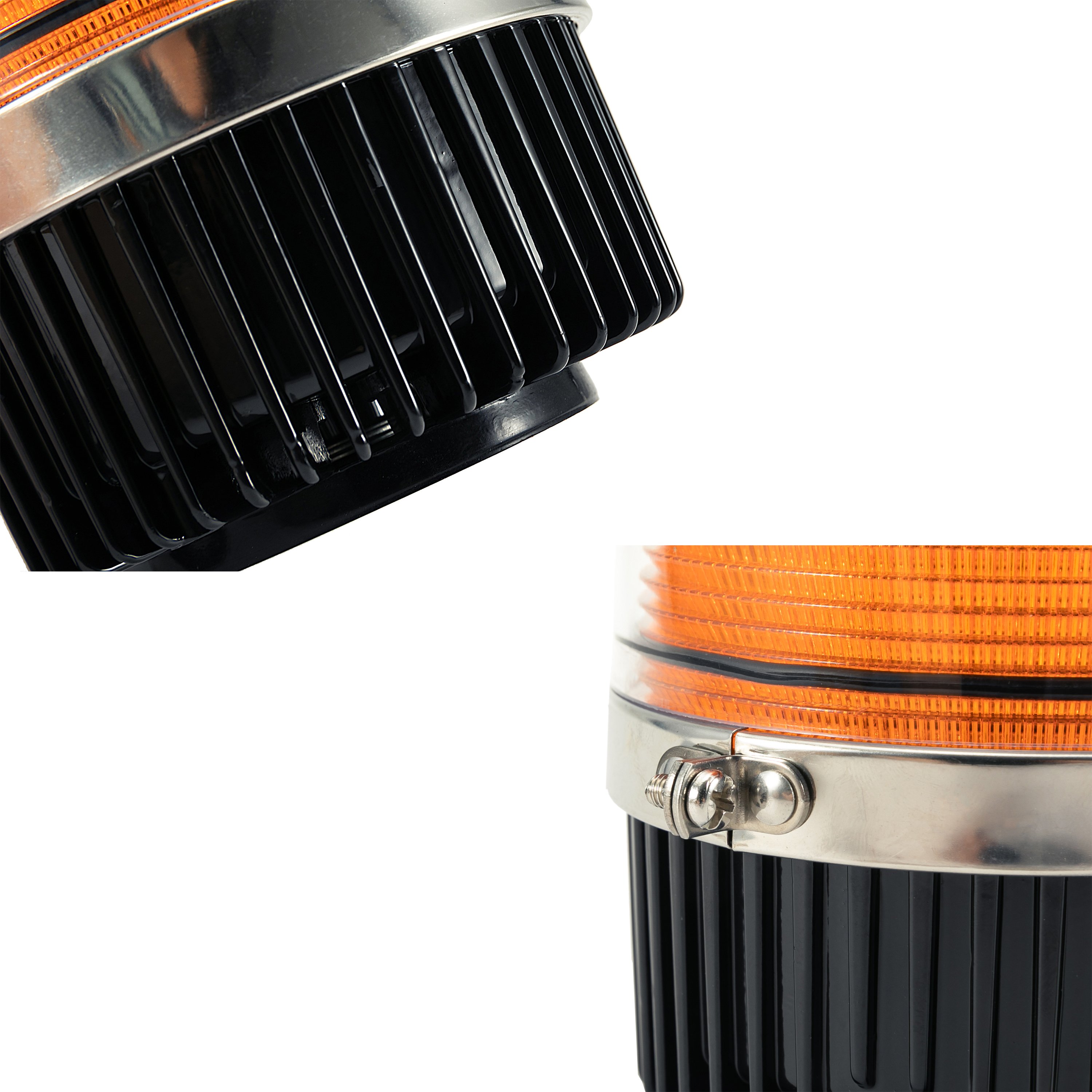 Yellow Amber 12V/24V Vehicle Car LED Strobe Warning Light Flashing Lights Led Emergency Lights Beacon