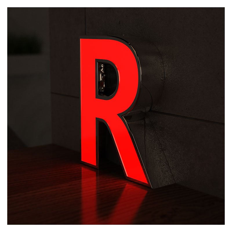 Customizes Outdoor Store High Brightness Aluminium 3d Led Ligiht Frontlit Led Channel Led Front-lit Letter Signs