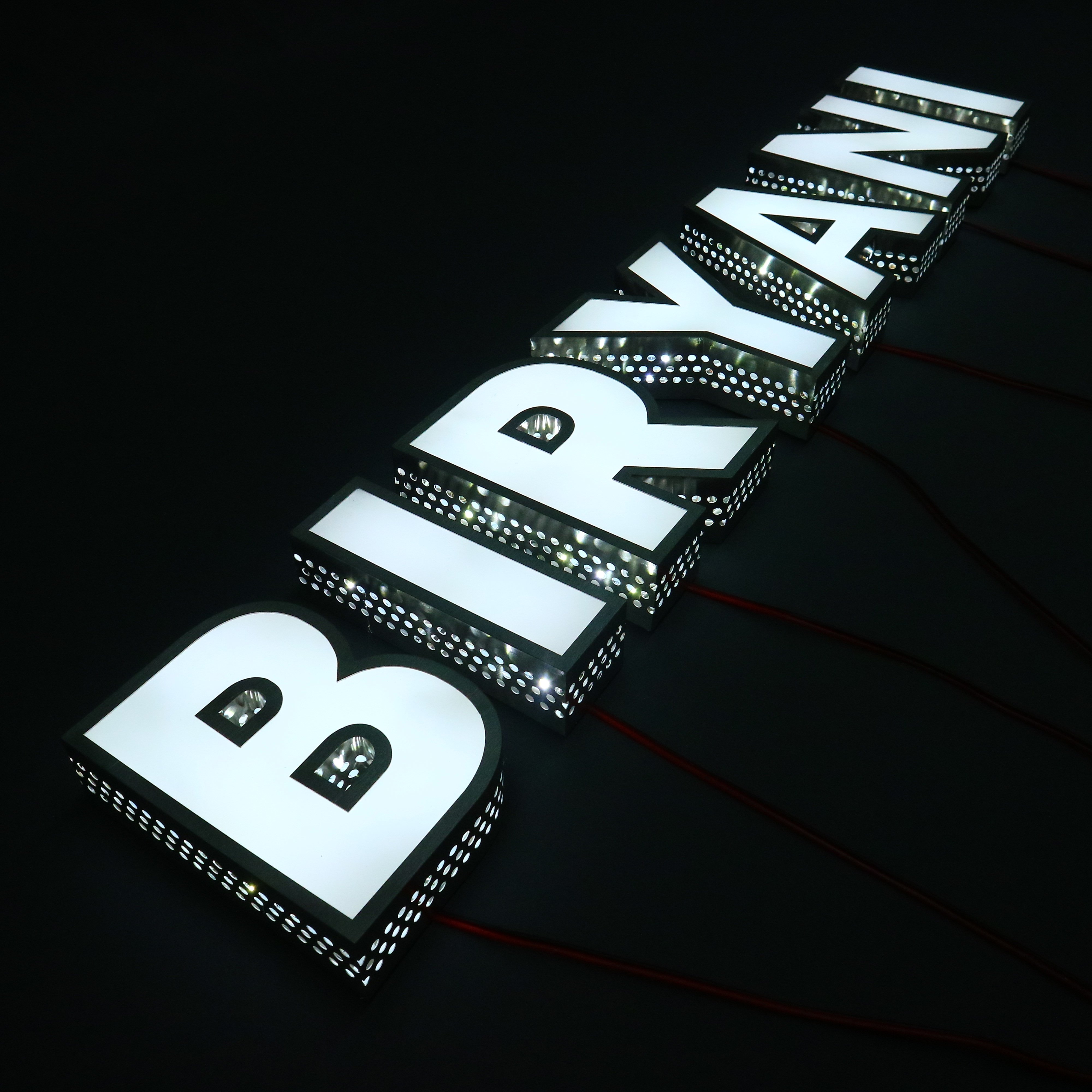 Custom Signboard Maker Outdoor Restaurant Hotel Business Shop 3d Led Storefront Grow Signboard Sign Board for Shop