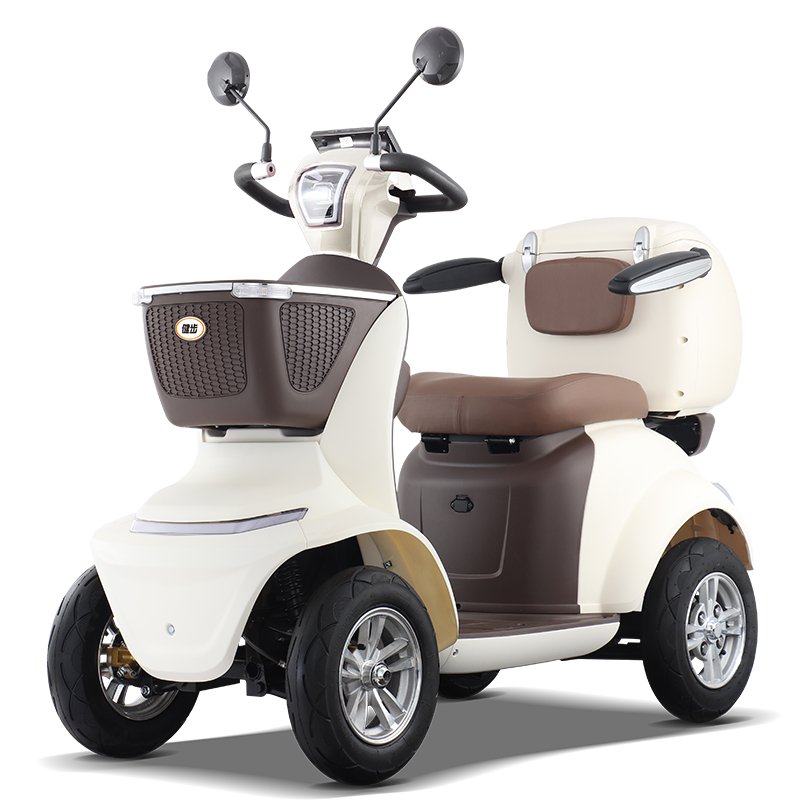 Xiahe Single-seat Hooded Electric Vehicle Electromagnetic Brakes Elderly Disabled Rides Work Electric Tricycle