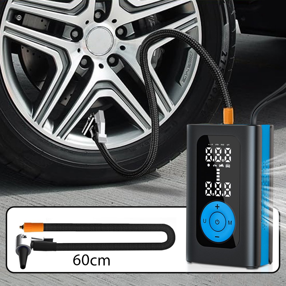 2024 New Arrival Portable Air Compressor Mini Tire Inflator Air Pump for Car Tires Bike&Motorcycle Electric Car Vacuum Pump