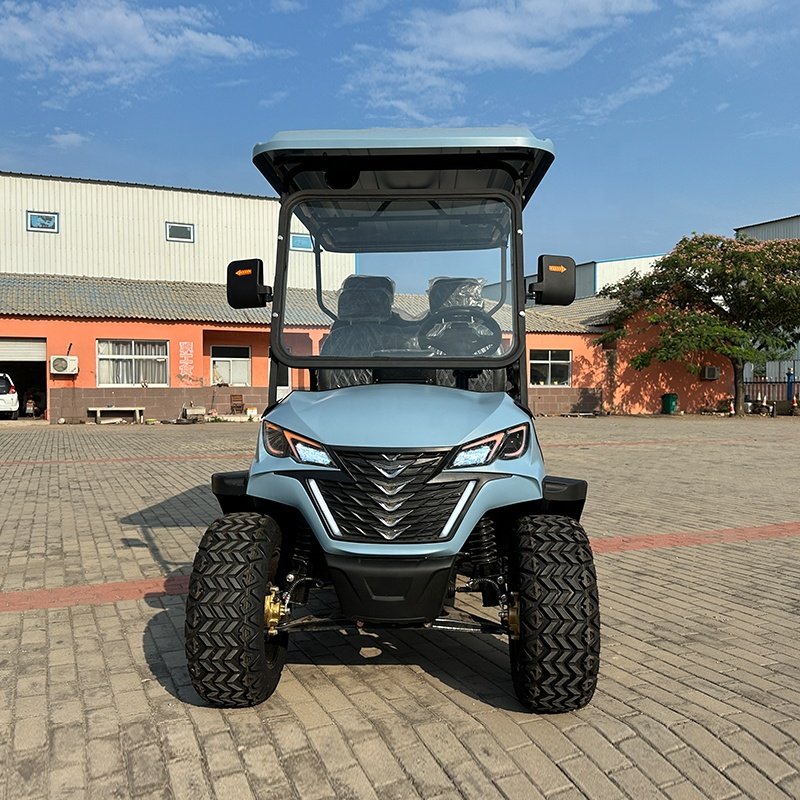 Brand New Design Factory 2+2 Seat Sightseeing Bus Club Cart Electric Golf Buggy Hunting Car with CE DOT