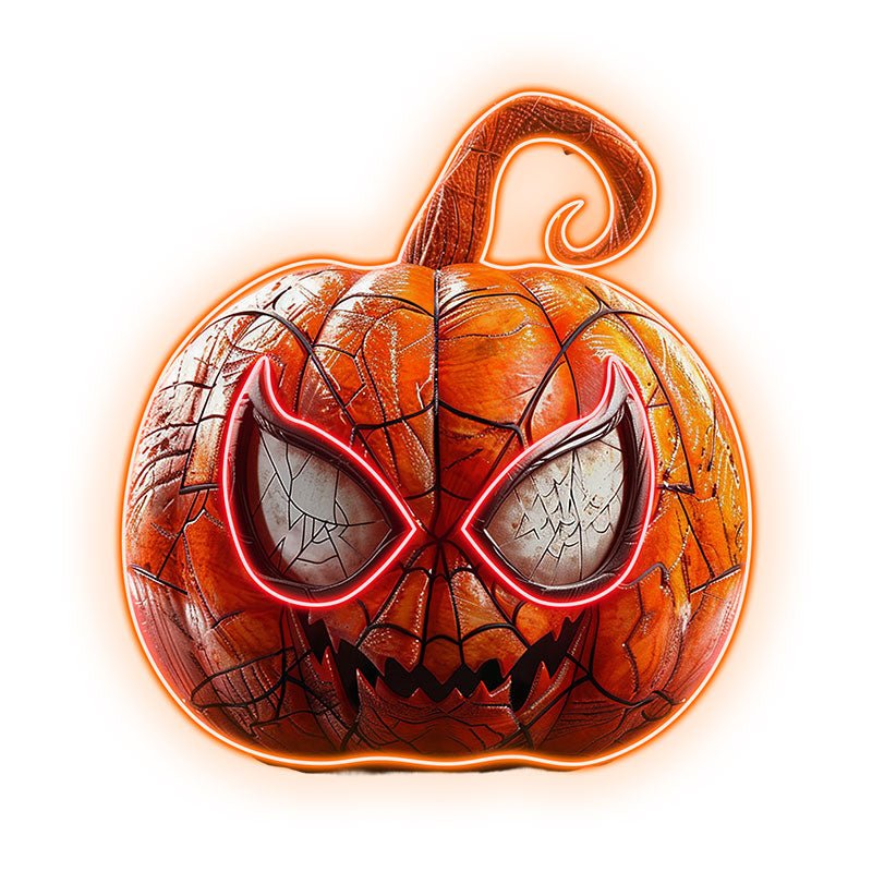 Creative Halloween Home Lighting Big Eyes Grinning LED Decoration Spider-Man Ripple Pumpkin Light