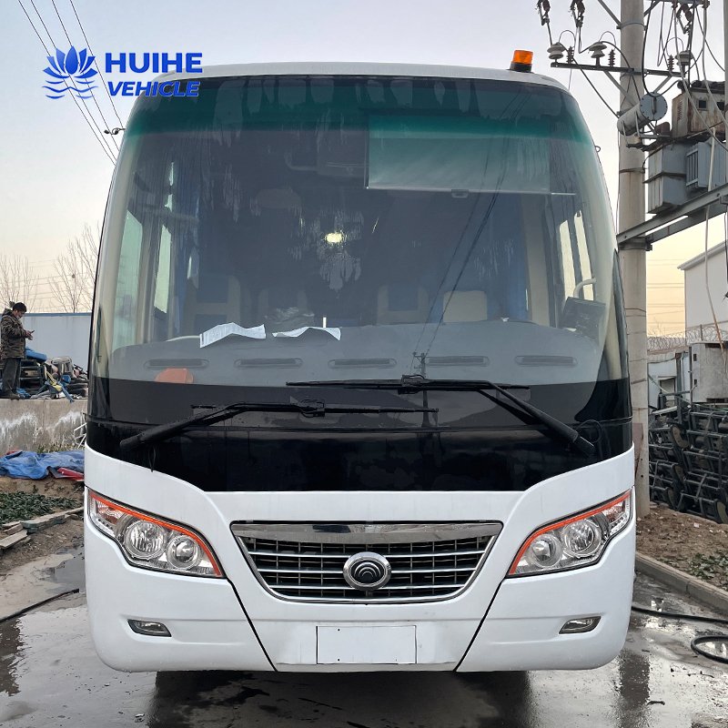Used Bus for Sale in China Used Coach Bus Cheap 55 Seats Front Engine Bus Price
