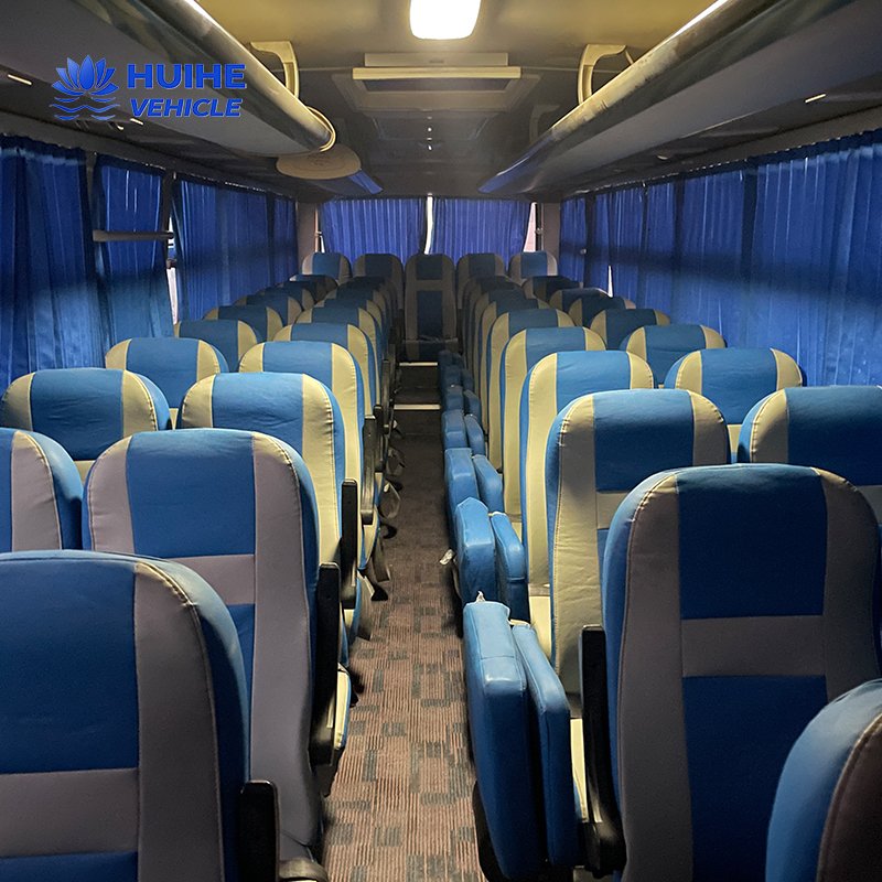 Used Bus for Sale in China Used Coach Bus Cheap 55 Seats Front Engine Bus Price