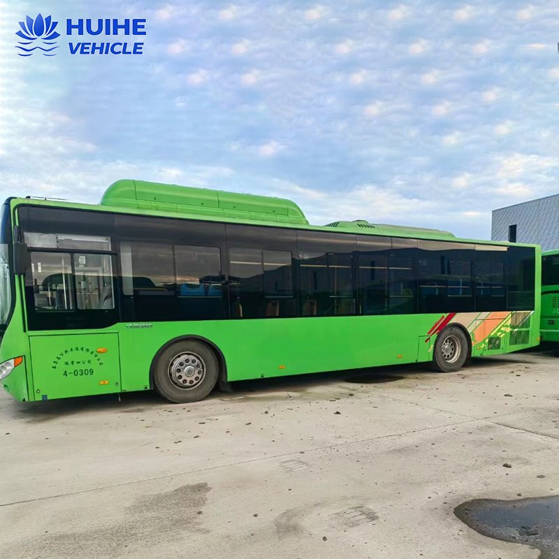 72 75 Seater Transport Cng Bus 10m 12 Meters Electric Double Door Diesel Engine Urban Passenger CNG City Buses