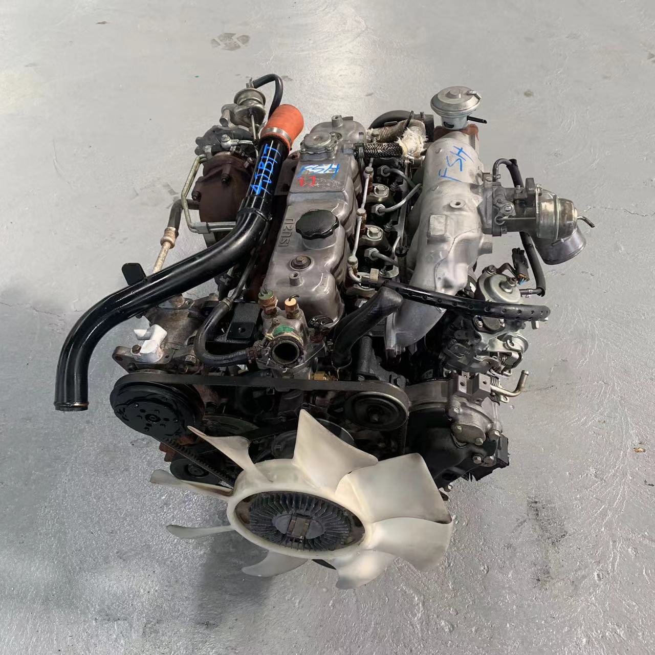 OEM Original Complete for Used Isuzu diesel Used Engine Truck Pickup jeep 4JB1T 4JB1 Auto Parts