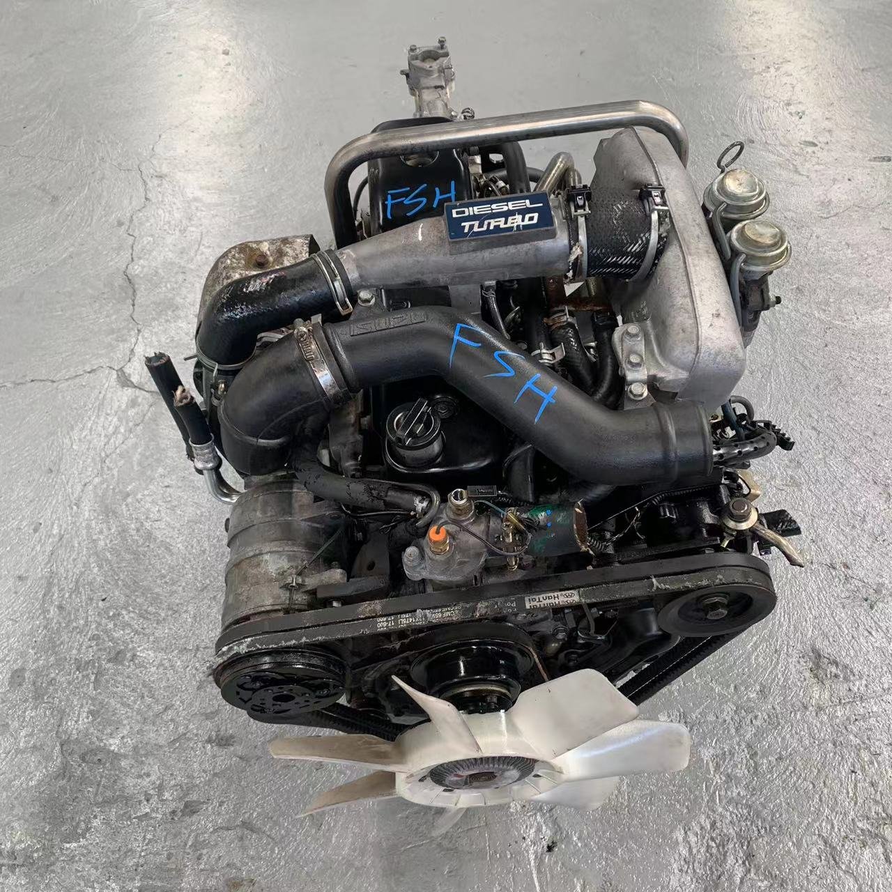OEM Original Complete for Used Isuzu diesel Used Engine Truck Pickup jeep 4JB1T 4JB1 Auto Parts