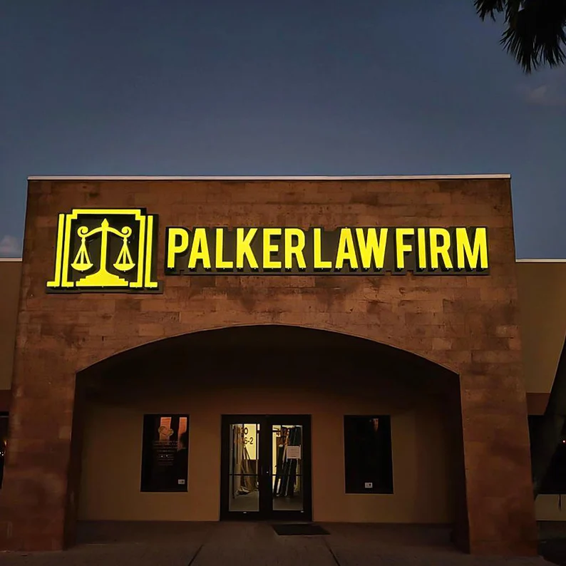 Custom High Brightness Acrylic LED Sign 3D Illuminated Letters Led Sign Led Channel Letter Sign