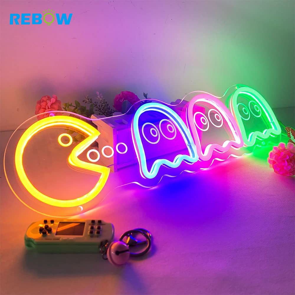 Rebow Wholesale Led logo Light DONT OVER THINK SHIT Neon Sign Specter Wedding Dropshipping Neon Sign for Party Home Decor