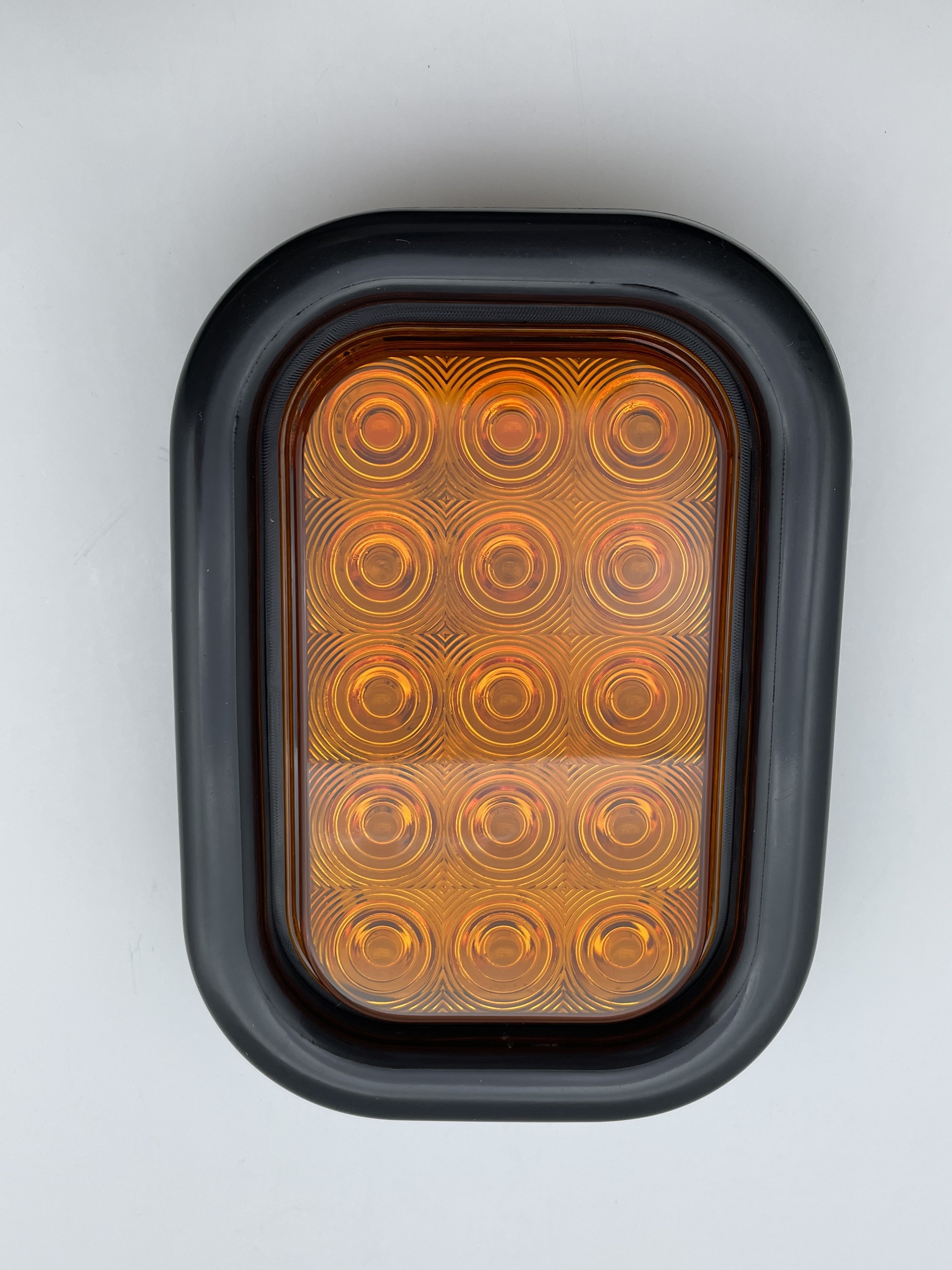 High Quality New Design Led Stop Brake Turn Running Led Lights W/chrome Bezel for Universal Truck Towing Trailer RV Bus Etc