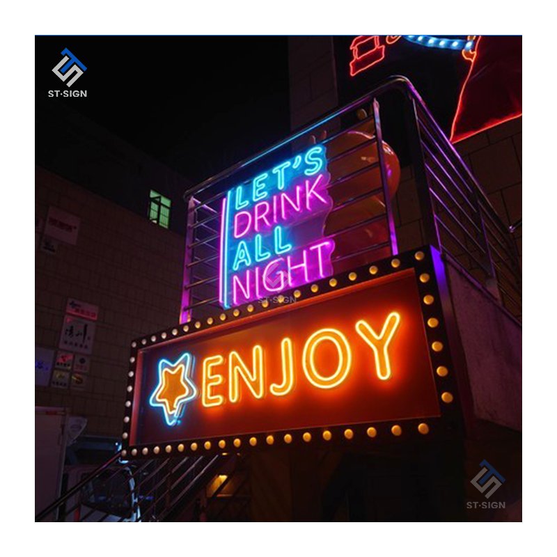 Custom 3D Neon LED Sign for Store Wedding Festival Indoor Decoration with Beautiful Colorful Light Box for Companies Offices