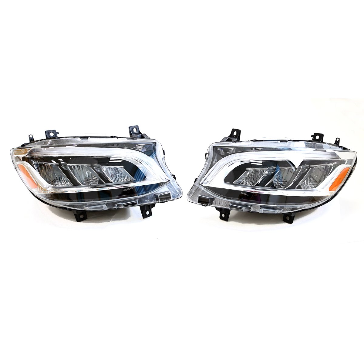 High Quality LED Headlights for Mercedes benz Sprinter W907 2018 2019 2020 2021 2022 2023 2024 Year Perfect Fitment