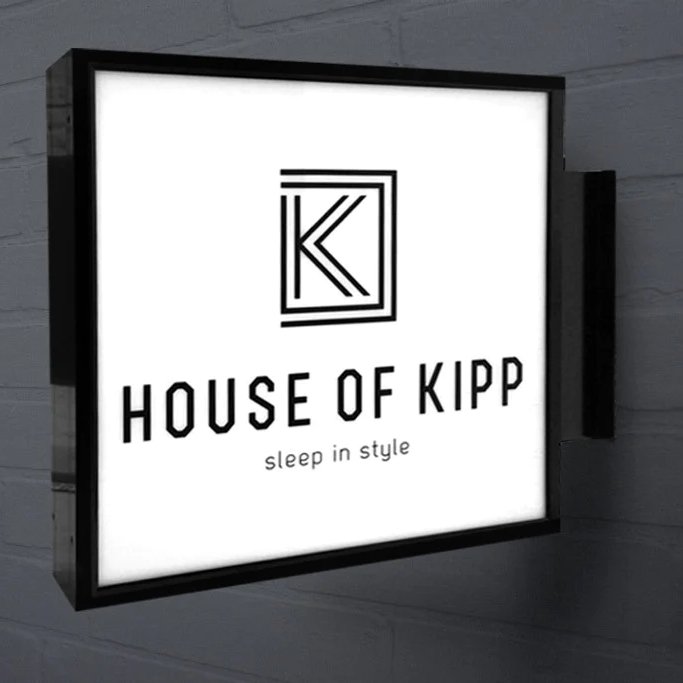 Commercial Outdoor Store Advertising Vacuum Light Boxes Display Signs Custom Logo Double Sided Waterproof Led Round Light Box