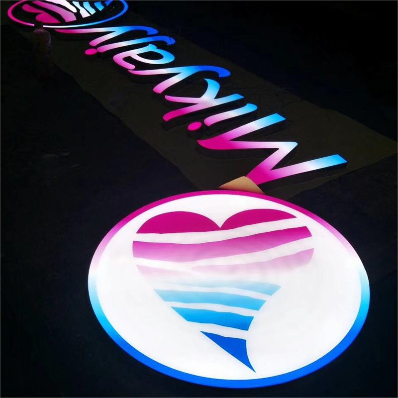 Led Sign Outdoor Advertising Store Front Shop Brand Restaurant Office Frontlit Indoor Letter Sign 3d Illuminated Logo Signage