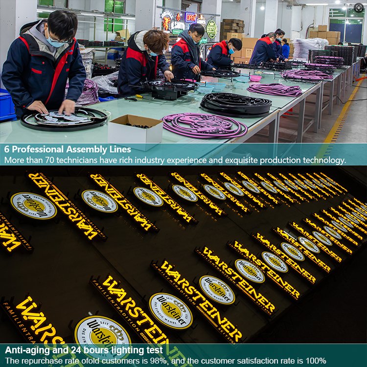 State-of-the-art Custom Led Light Neon Sign Led Signage