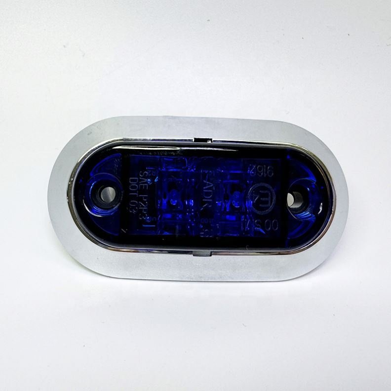 Led Bus Light 10-30V Multi-function Clearance Lights Red Amber White Side Lamp LED Truck Light Truck Car Trailer Red+yellow