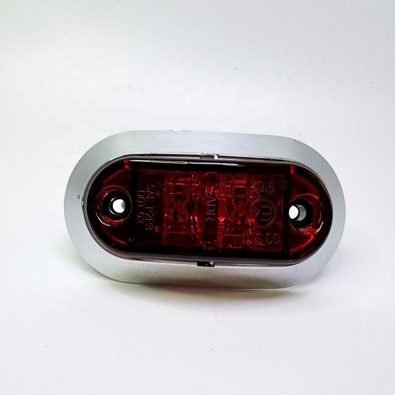 Led Bus Light 10-30V Multi-function Clearance Lights Red Amber White Side Lamp LED Truck Light Truck Car Trailer Red+yellow