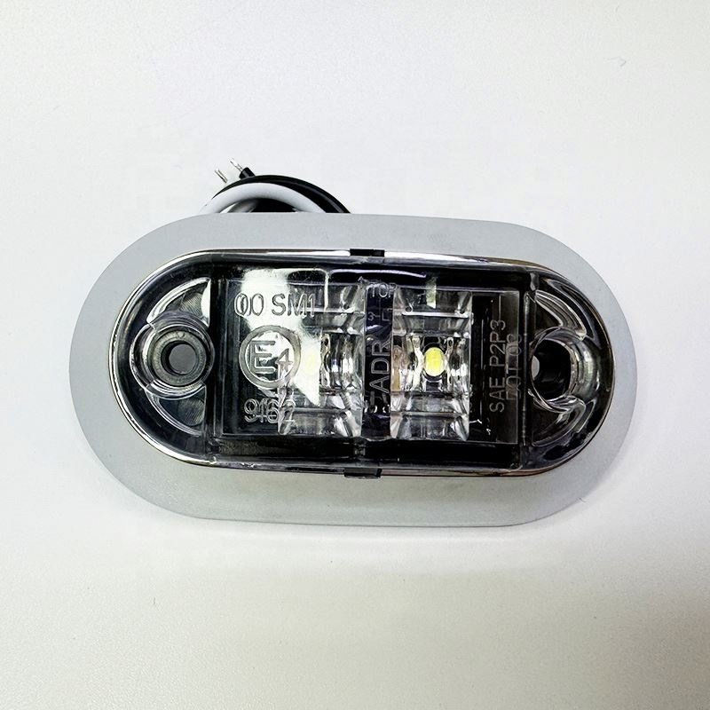 Led Bus Light 10-30V Multi-function Clearance Lights Red Amber White Side Lamp LED Truck Light Truck Car Trailer Red+yellow