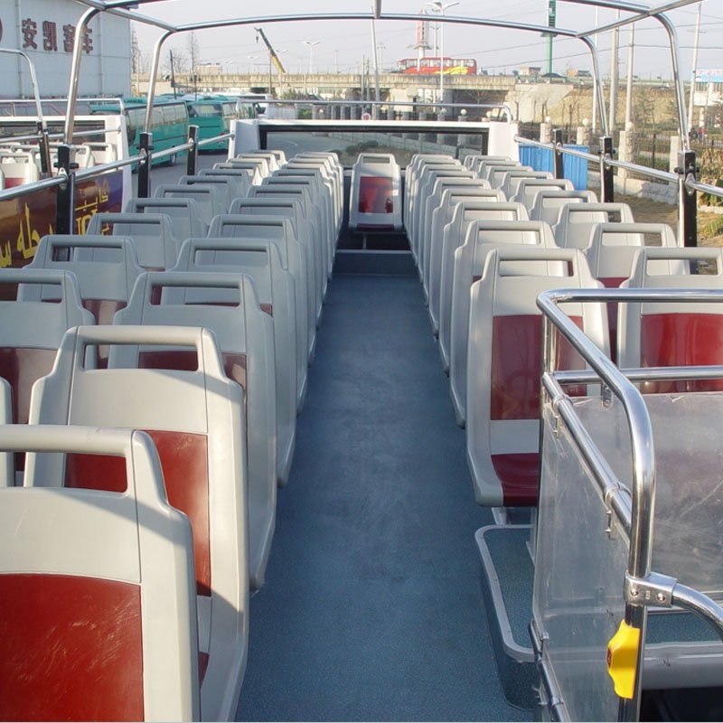 Factory Direct Supply 70seats Double-Decker Tourist Bus Diesel Fuel Luxury Tourist Coach City Bus with Wholesale Price