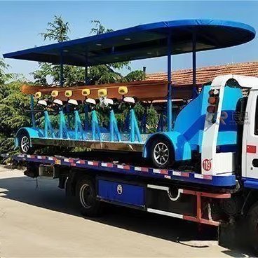 Special Offer DEEP BLUE Sightseeing Tour Bus Sale Beer Cargo Bike Electric Pedal Pub