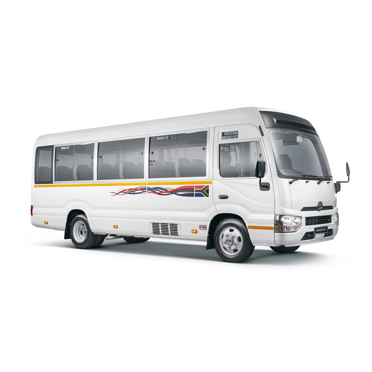 New Used diesel Engine Japan Brand toyota coaster Bus , Used Bus From17 Seats to 35 Seats People Public Bus